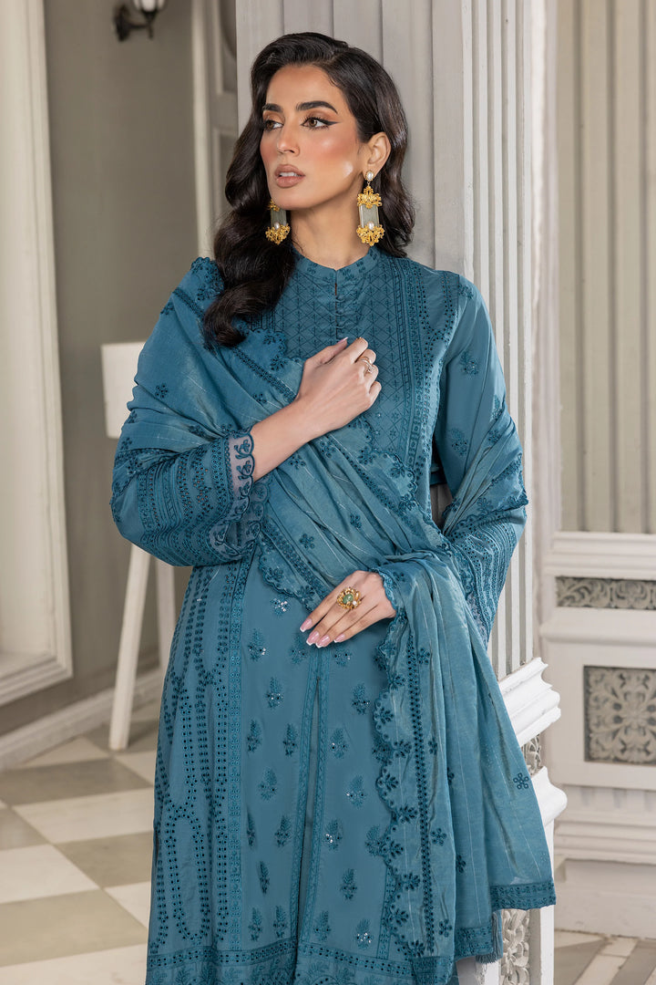LSM | Embroidered Collection | 05 - Hoorain Designer Wear - Pakistani Ladies Branded Stitched Clothes in United Kingdom, United states, CA and Australia