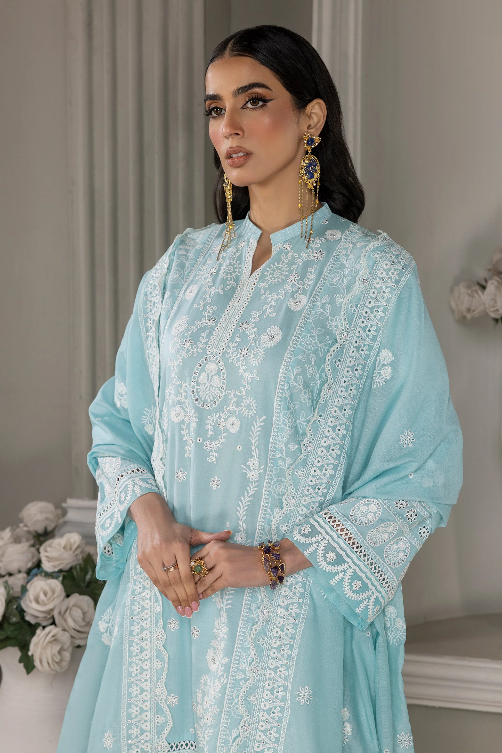 LSM | Embroidered Collection | 04 - Pakistani Clothes for women, in United Kingdom and United States