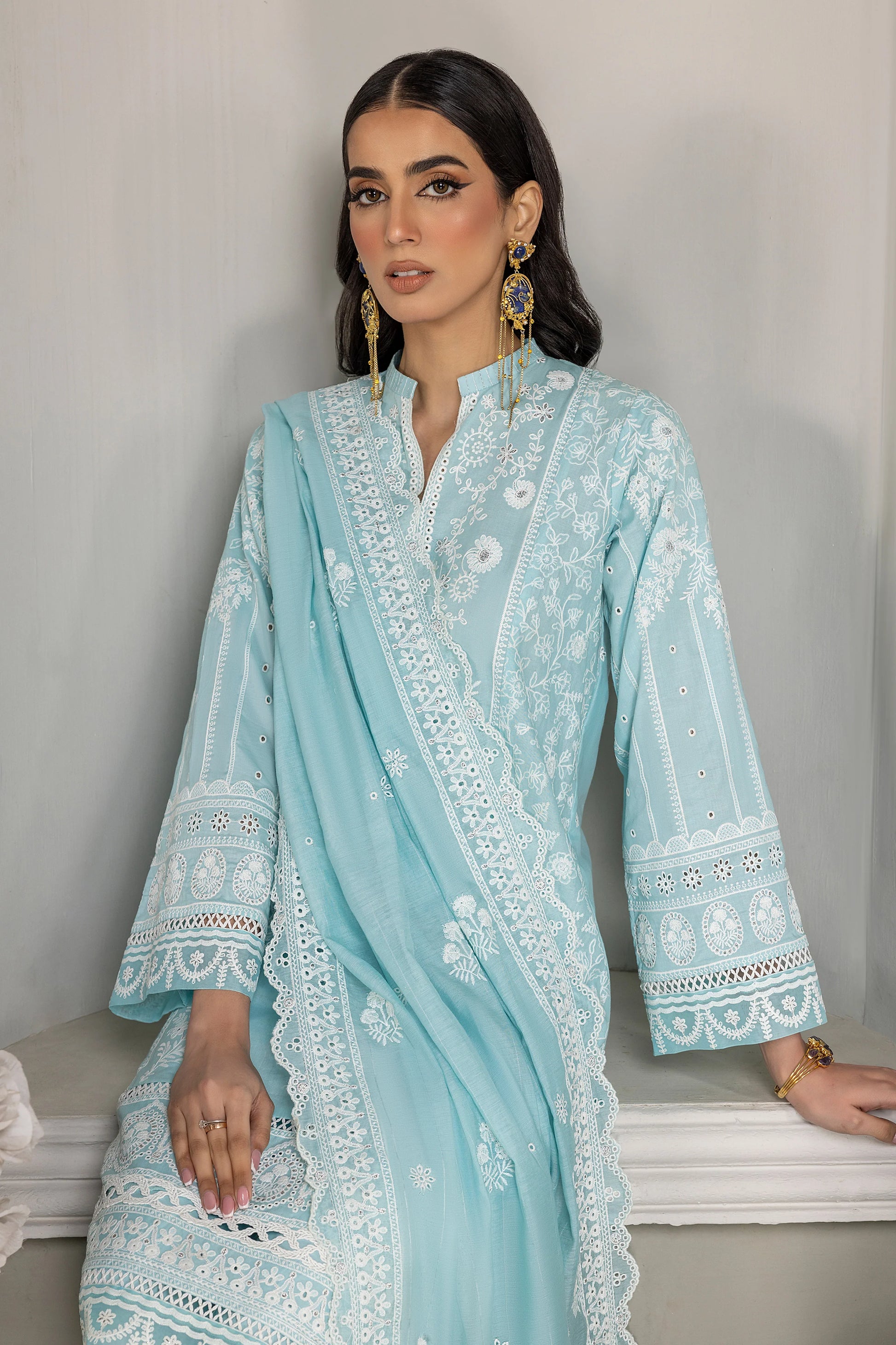 LSM | Embroidered Collection | 04 - Pakistani Clothes for women, in United Kingdom and United States