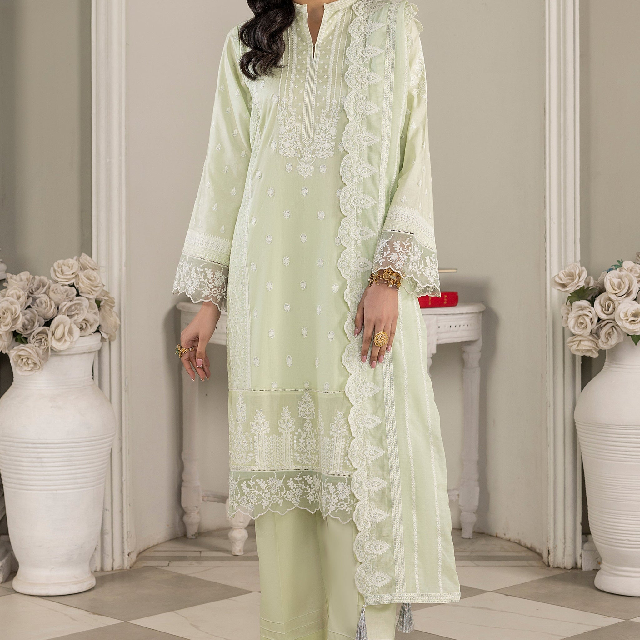 LSM | Embroidered Collection | 02 - Pakistani Clothes for women, in United Kingdom and United States