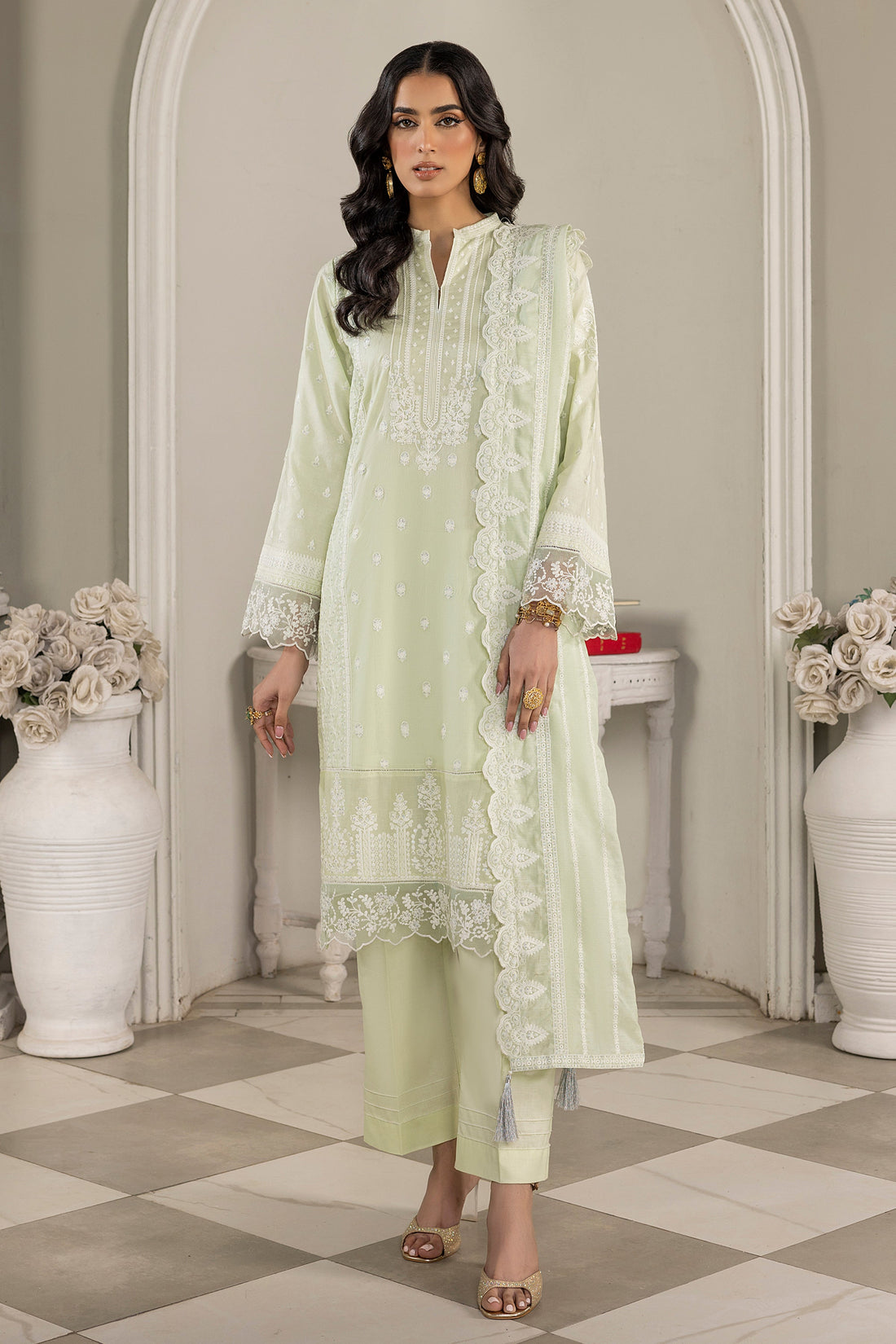 LSM | Embroidered Collection | 02 - Pakistani Clothes for women, in United Kingdom and United States