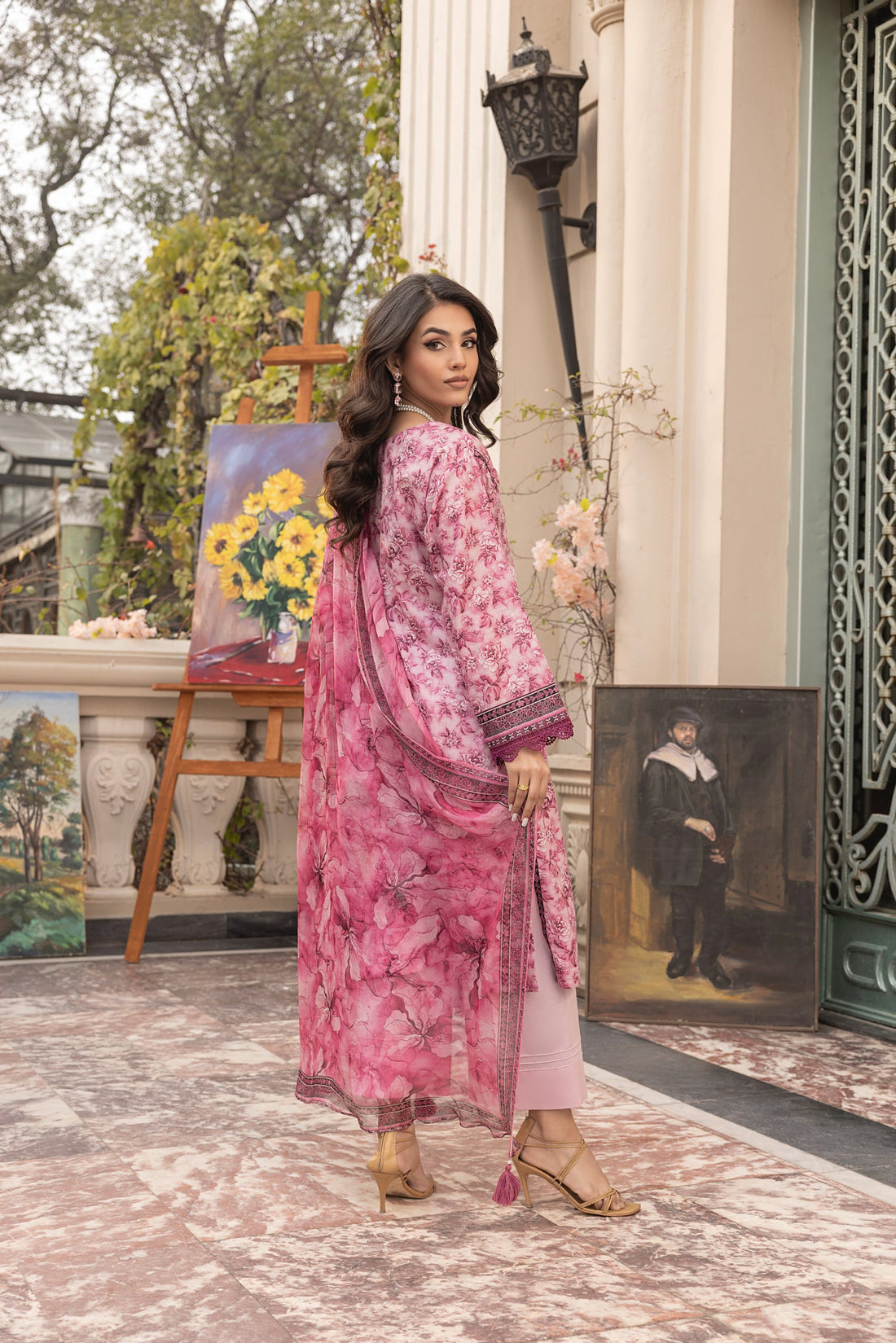 LSM | Embroidered and Printed Lawn | LG-MM-0301