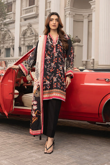 LSM | Embroidered and Printed Lawn | LG-RL-0167