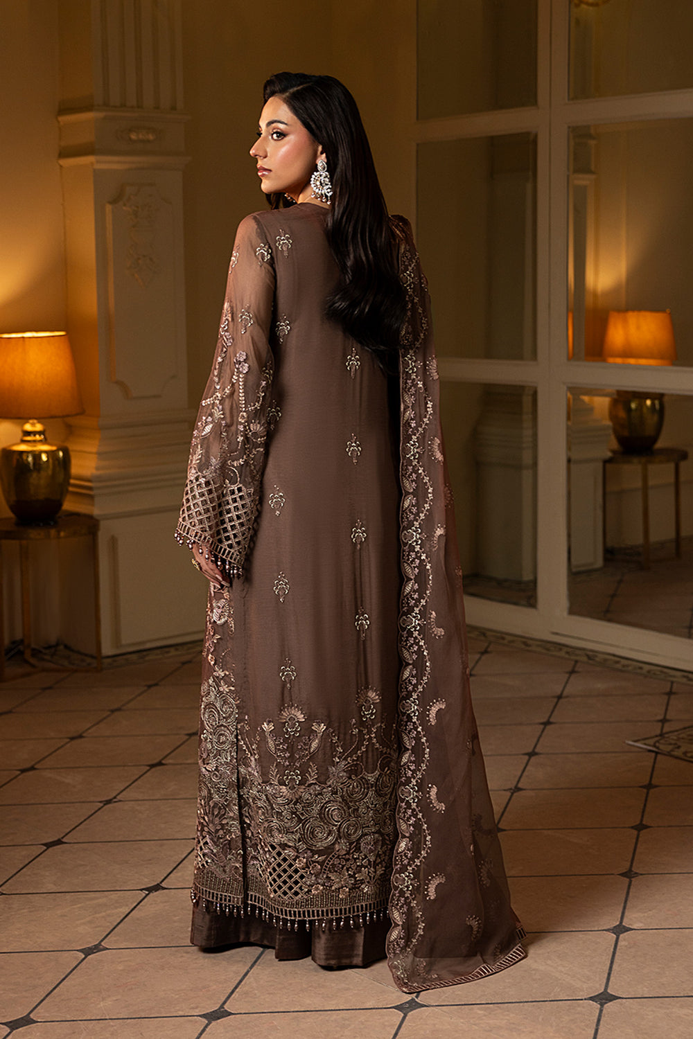 Lavish Premium | Ashnae Formals | Mocha Bloom