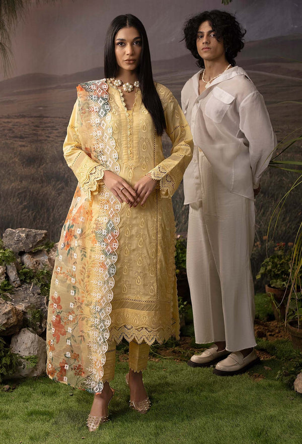 Adans Libas | Chikankari Lawn 2 | Adan's Lawn 7611 - Hoorain Designer Wear - Pakistani Designer Clothes for women, in United Kingdom, United states, CA and Australia