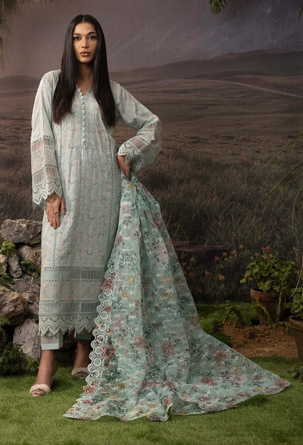 Adans Libas | Chikankari Lawn 2 | Adan's Lawn 7617 - Hoorain Designer Wear - Pakistani Designer Clothes for women, in United Kingdom, United states, CA and Australia