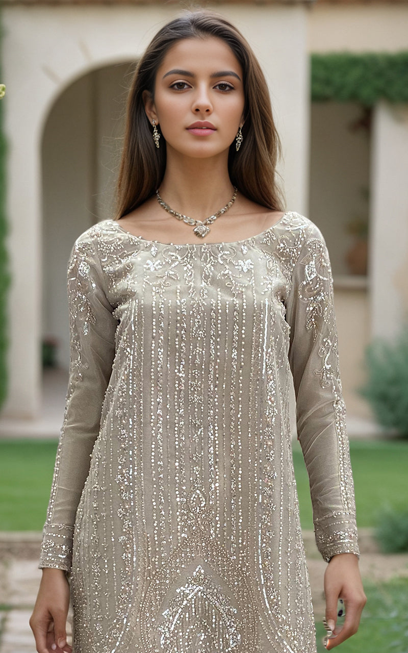 Threads and Motifs | Formal Dresses 25 | Embroidered Shirt With Trouser