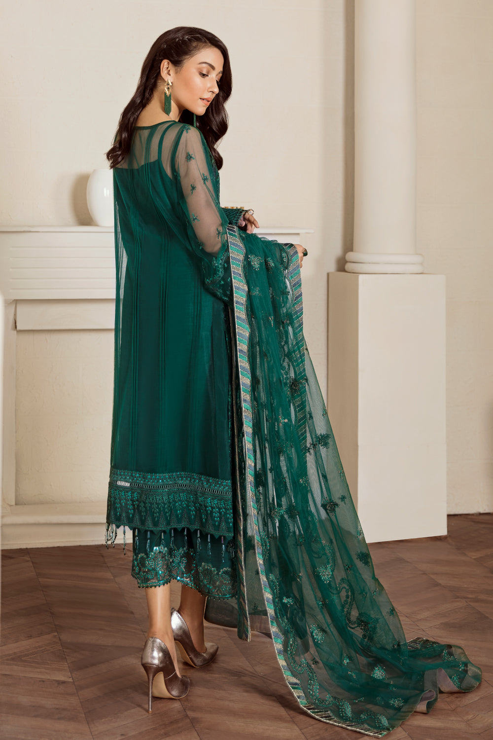 Baroque | Formals Collection | EMBROIDERED NET UF-33