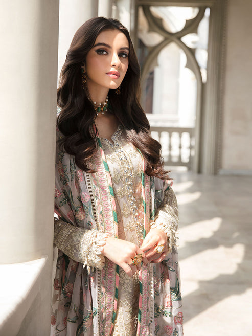 Gulaal | Embroidered Chiffon | CEMILE 03 - Pakistani Clothes for women, in United Kingdom and United States