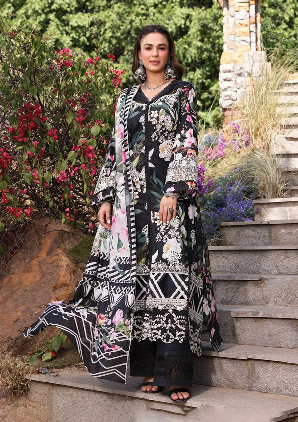 Elaf Premium | Prints Chikankari 24 | 02A NOIREE - Hoorain Designer Wear - Pakistani Designer Clothes for women, in United Kingdom, United states, CA and Australia