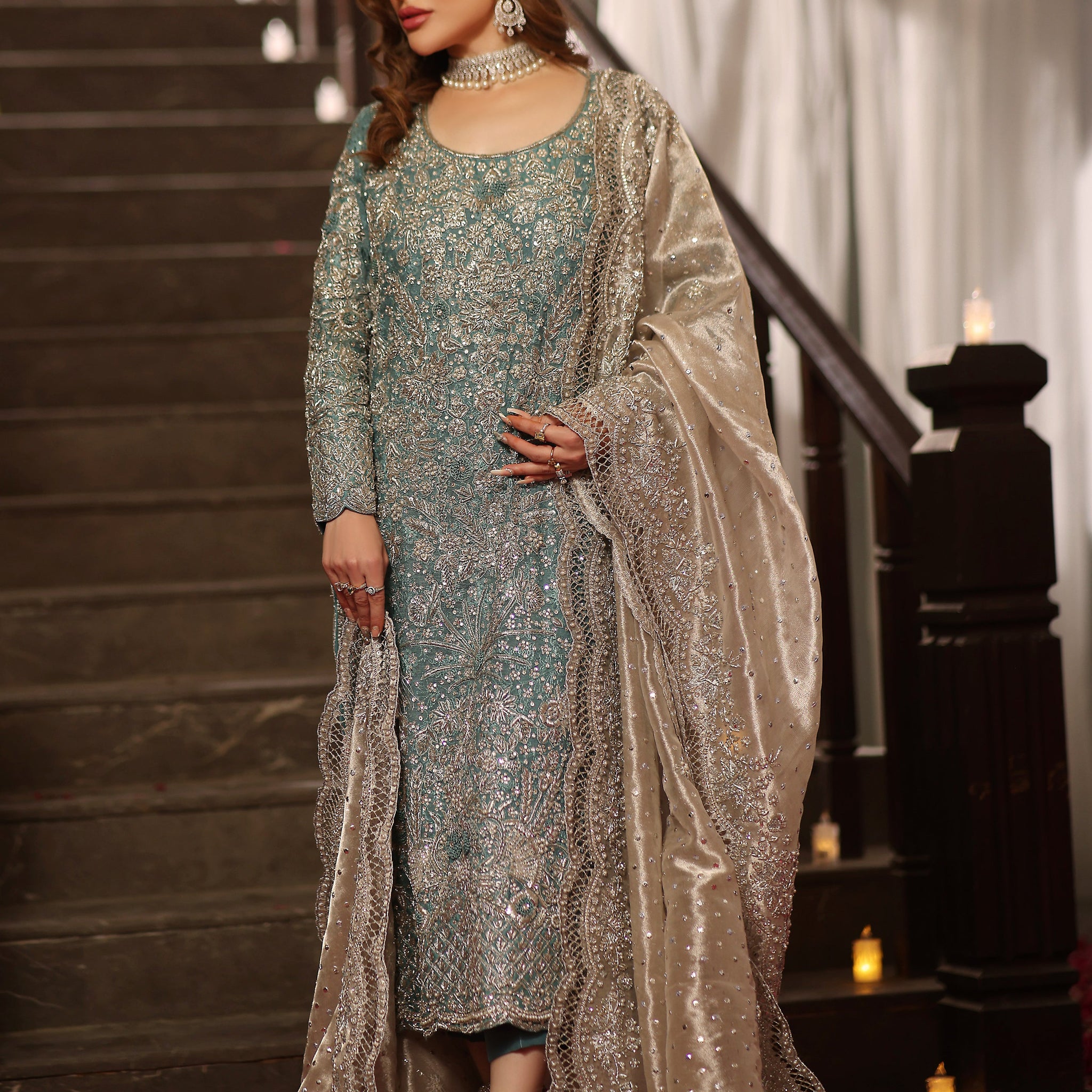 Mona Imran | Noor Formals | ZOYA-Z1 - Pakistani Clothes for women, in United Kingdom and United States