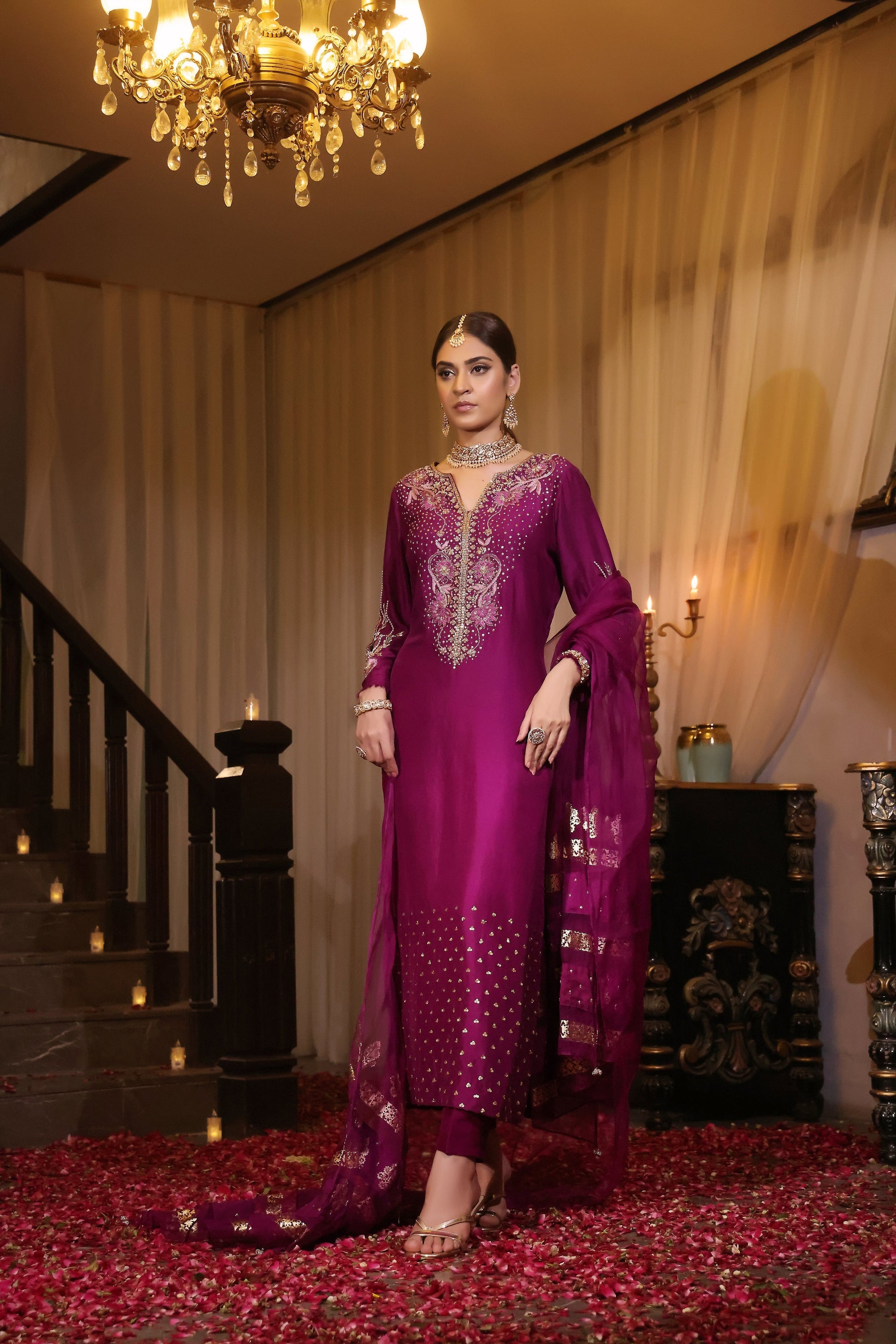 Mona Imran | Noor Formals | PALVASHA -1P - Pakistani Clothes for women, in United Kingdom and United States