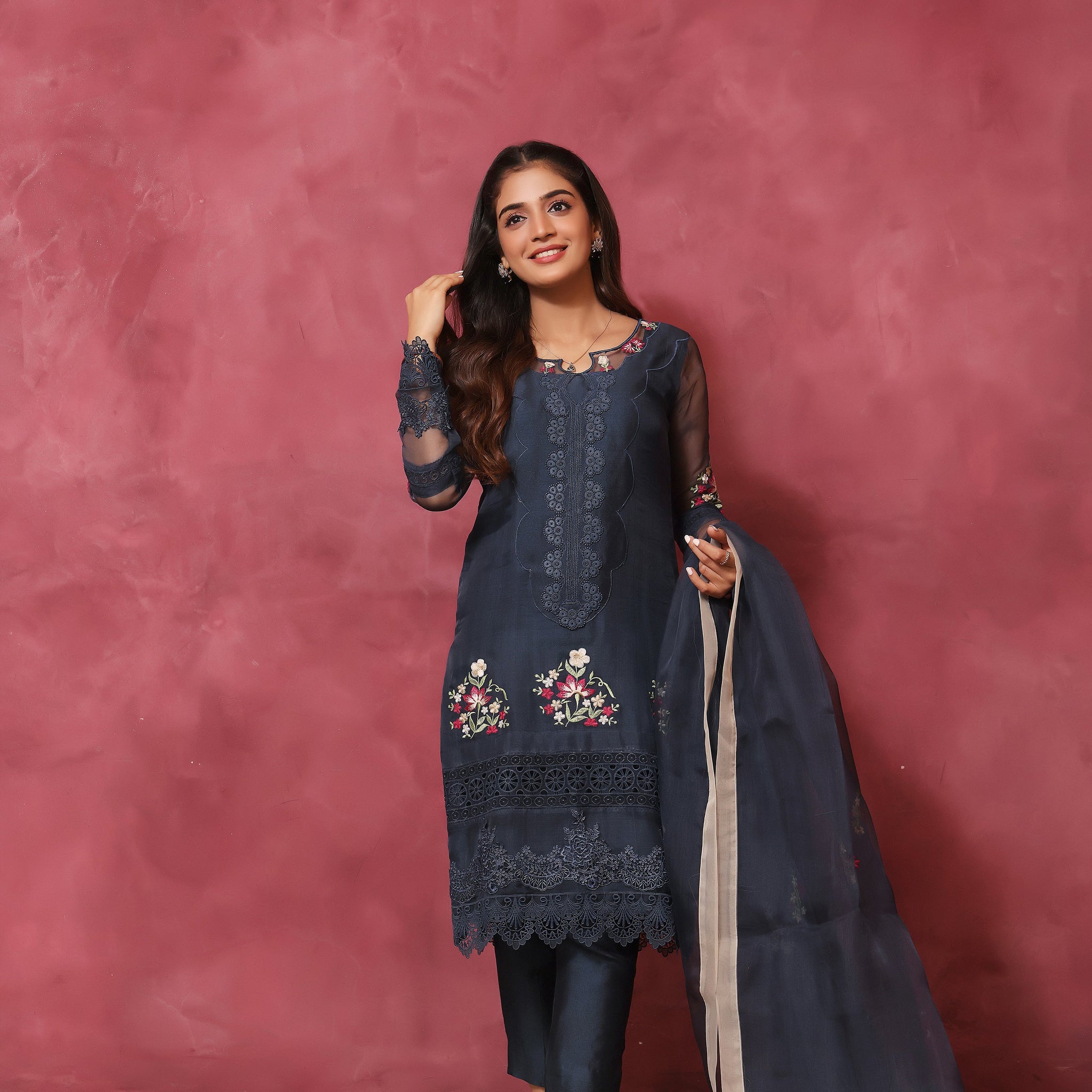 Mona Imran | Melange Formals | DE LUXE- 05 - Pakistani Clothes for women, in United Kingdom and United States