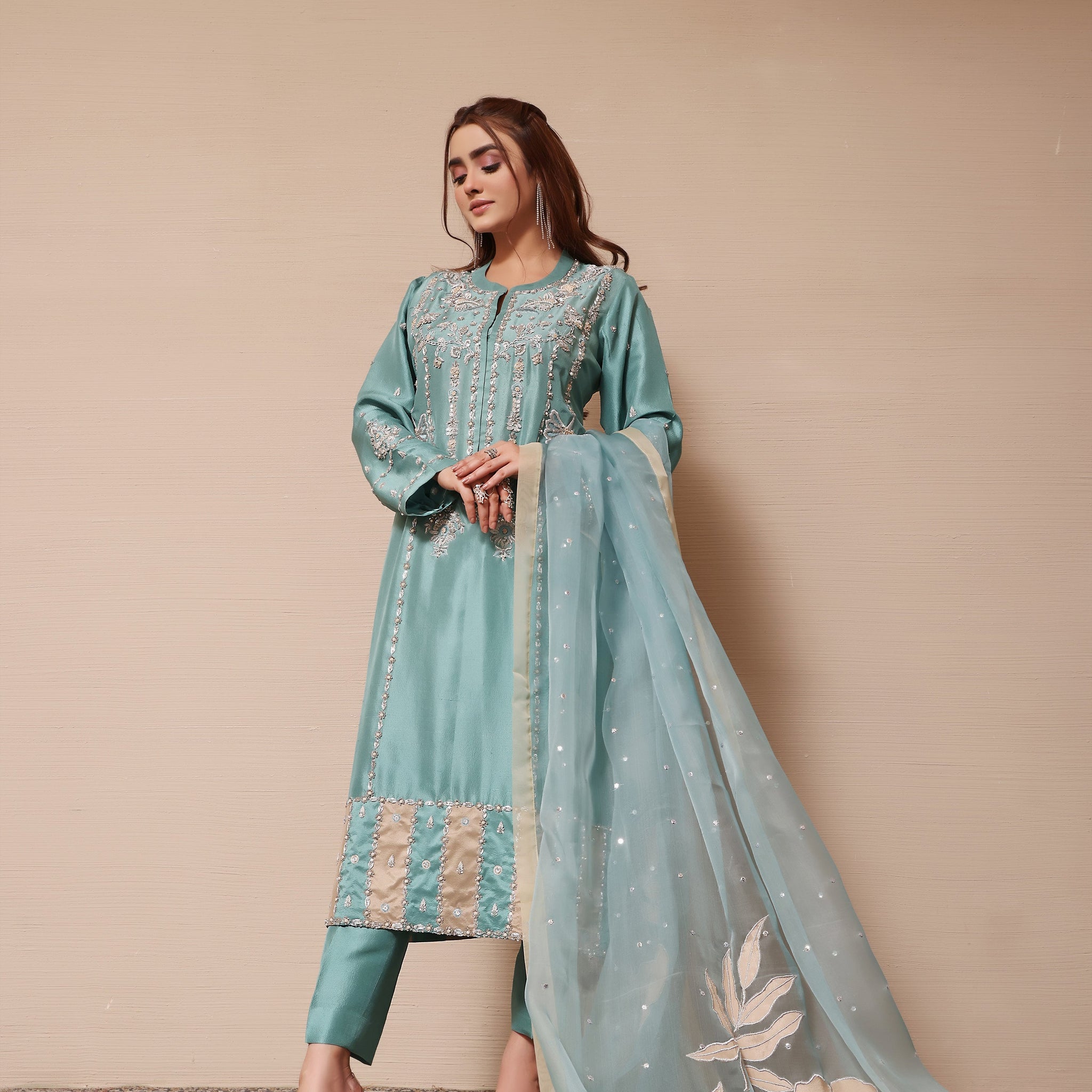 Mona Imran | Melange Formals | DE LUXE- 02 - Pakistani Clothes for women, in United Kingdom and United States