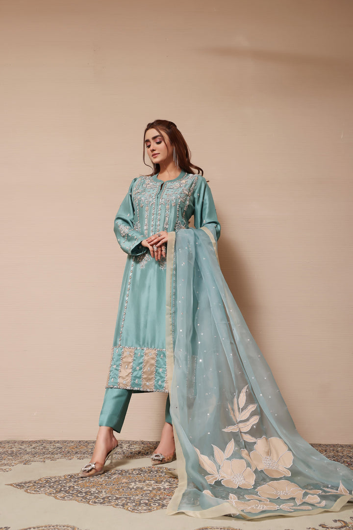 Mona Imran | Melange Formals | DE LUXE- 02 - Pakistani Clothes for women, in United Kingdom and United States