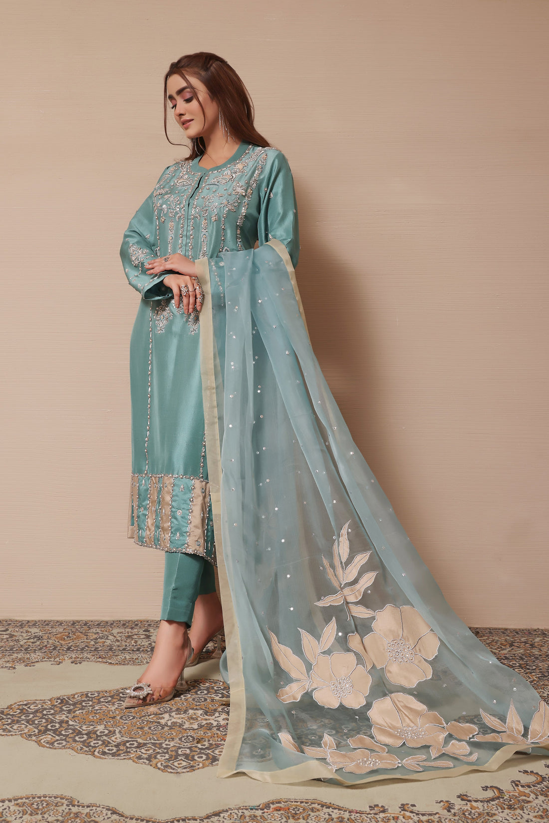 Mona Imran | Melange Formals | DE LUXE- 02 - Pakistani Clothes for women, in United Kingdom and United States