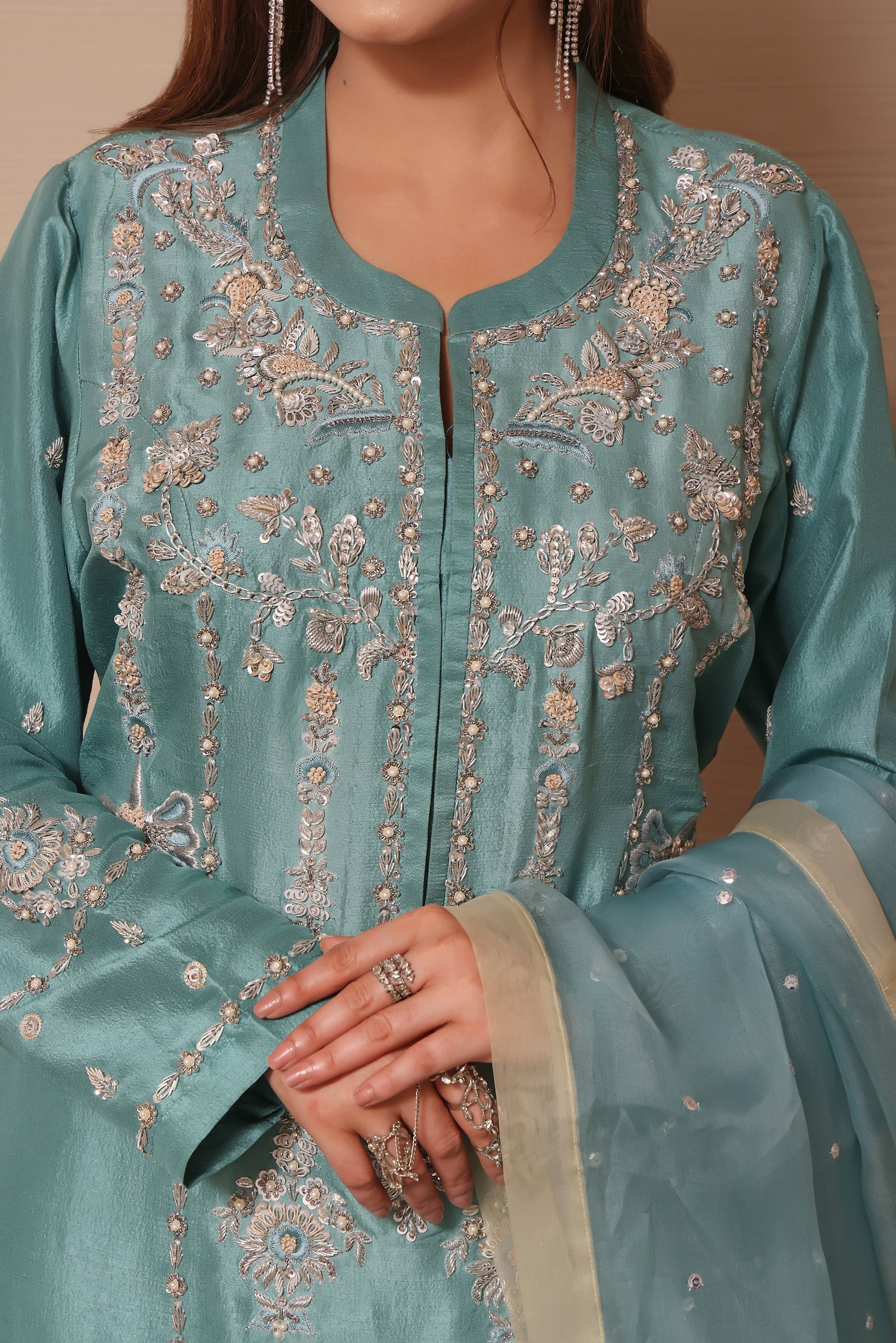 Mona Imran | Melange Formals | DE LUXE- 02 - Pakistani Clothes for women, in United Kingdom and United States