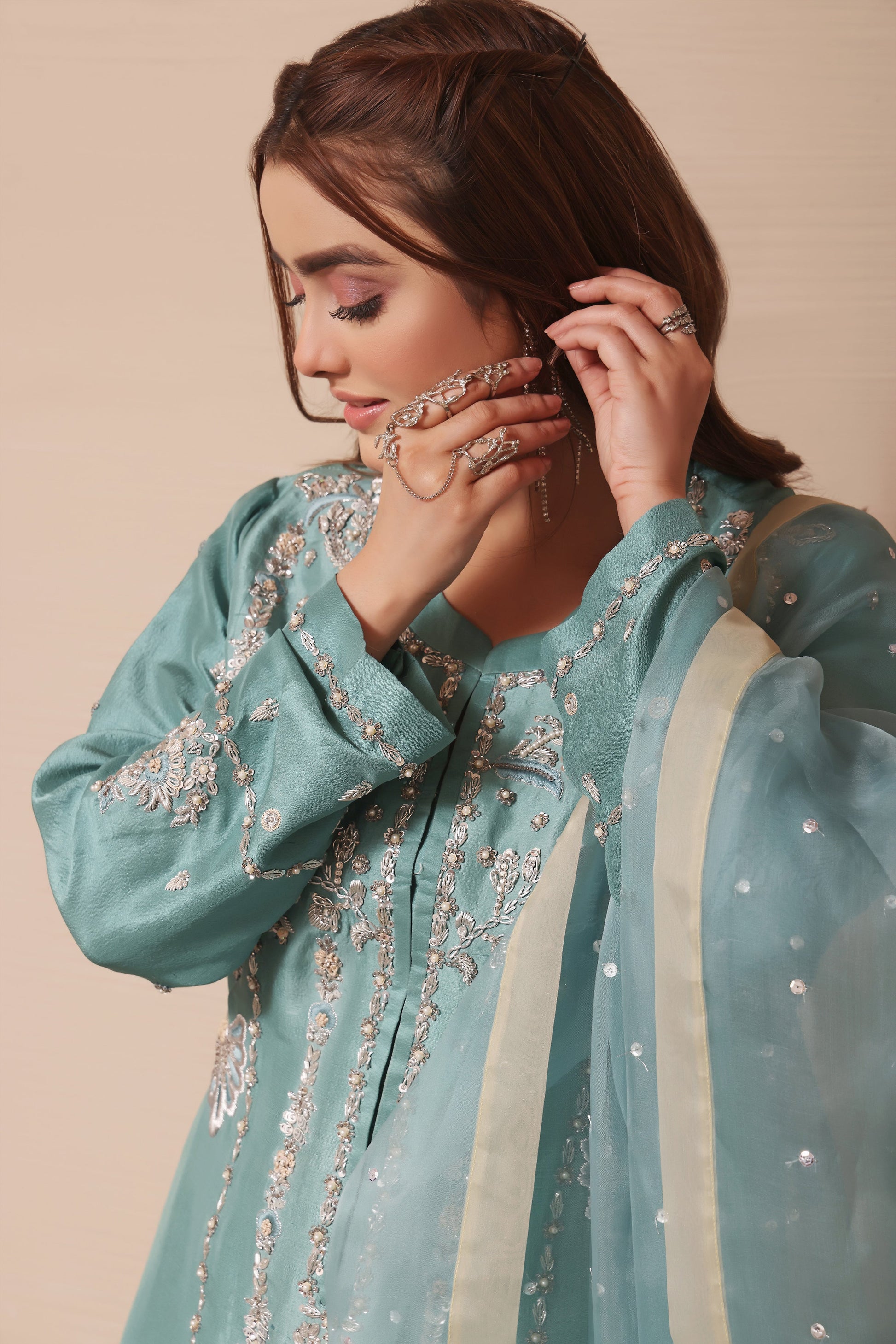 Mona Imran | Melange Formals | DE LUXE- 02 - Pakistani Clothes for women, in United Kingdom and United States