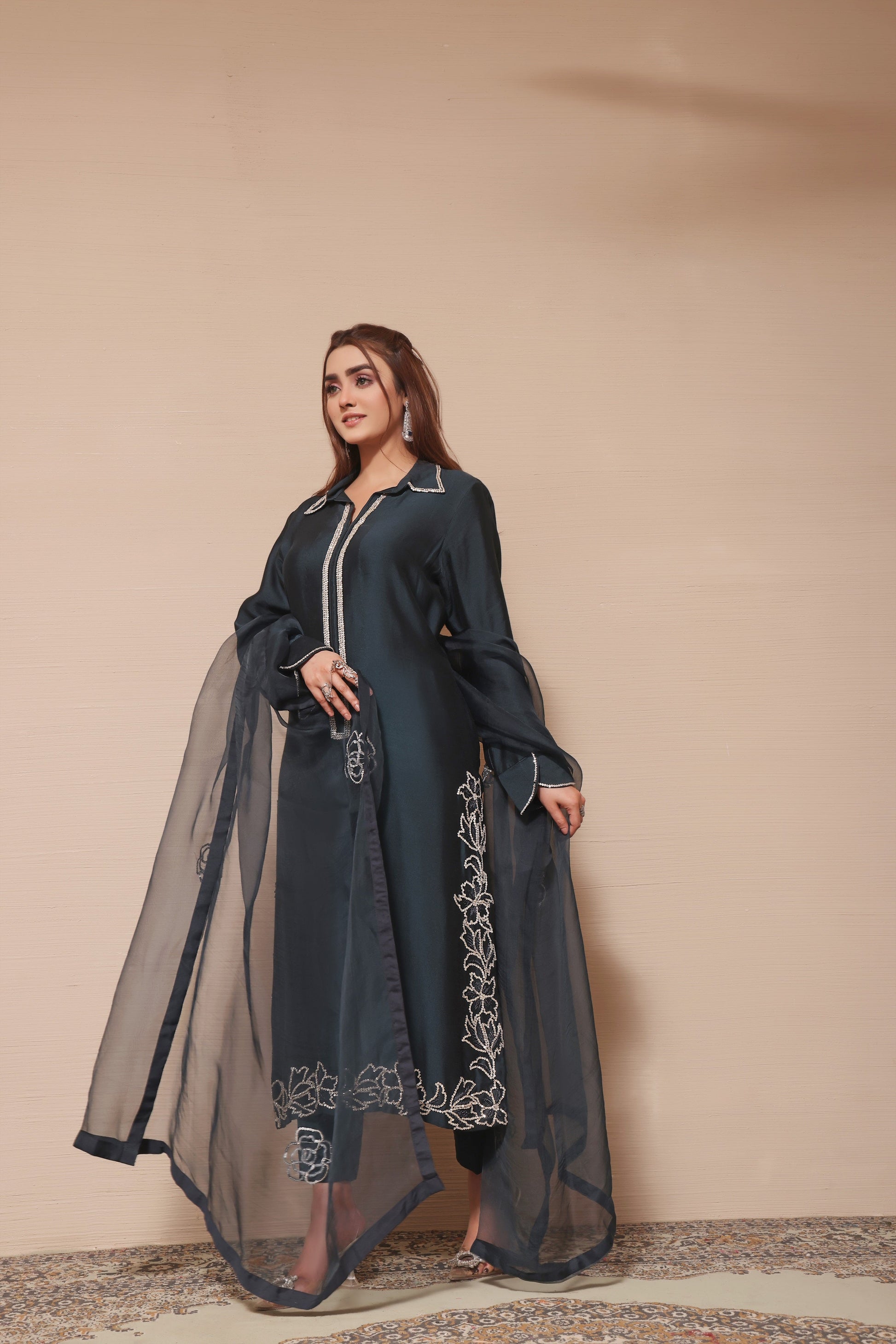 Mona Imran | Melange Formals | DE LUXE - 01 - Pakistani Clothes for women, in United Kingdom and United States