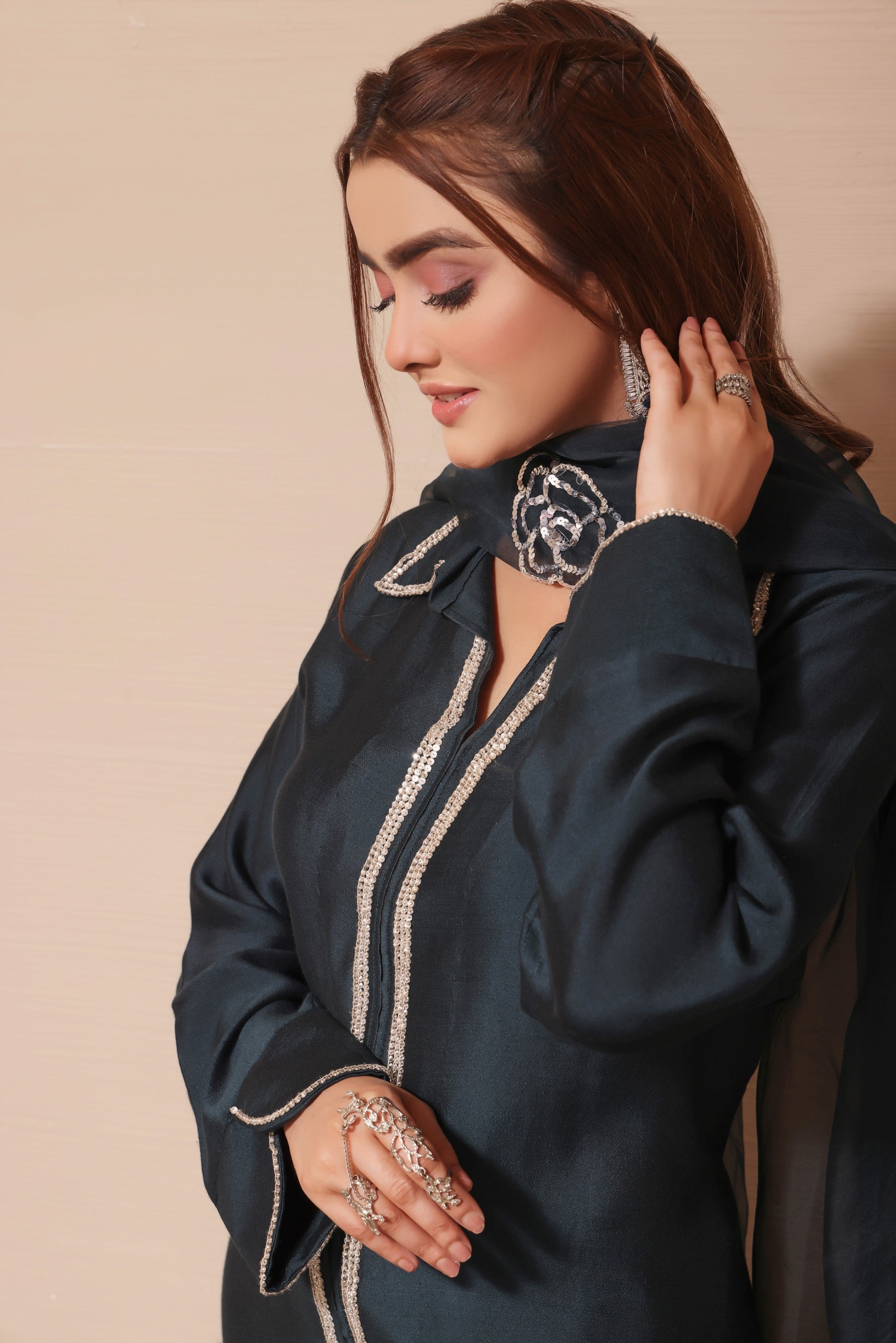 Mona Imran | Melange Formals | DE LUXE - 01 - Pakistani Clothes for women, in United Kingdom and United States