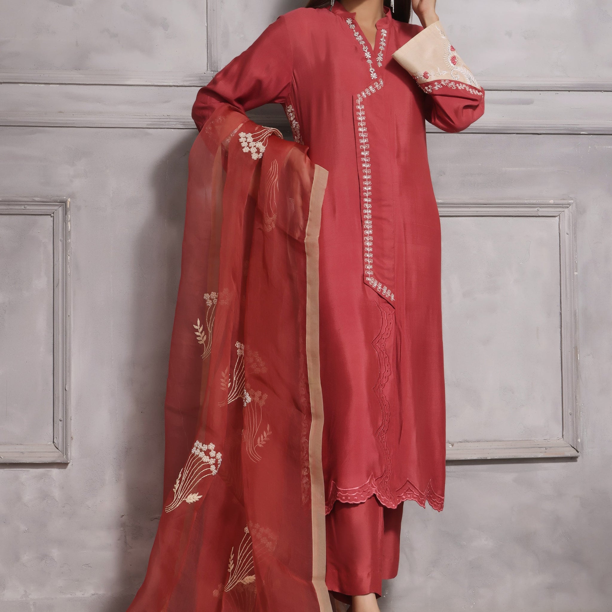 Mona Imran | Melange Formals | ESMEE-00E - Pakistani Clothes for women, in United Kingdom and United States