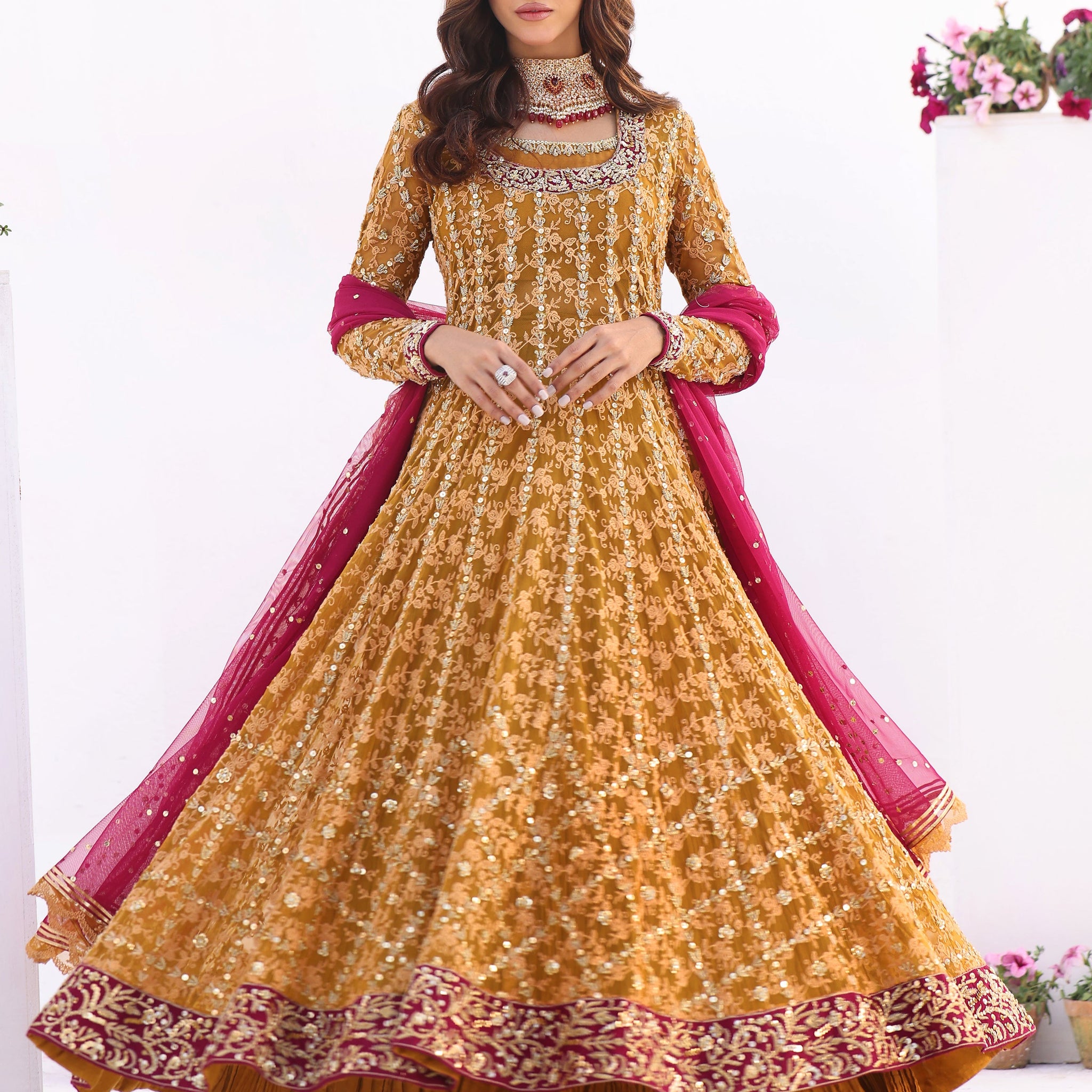 Mona Imran | Inara Wedding Formals | SUNEHRI - Pakistani Clothes for women, in United Kingdom and United States