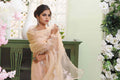 Wahajmkhan | Sitara Formals | NUDE PEACH ORGANZA OUTFIT - Pakistani Clothes for women, in United Kingdom and United States