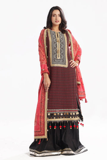 Gul Ahmed | Chunri Lawn 25 | BM-52017