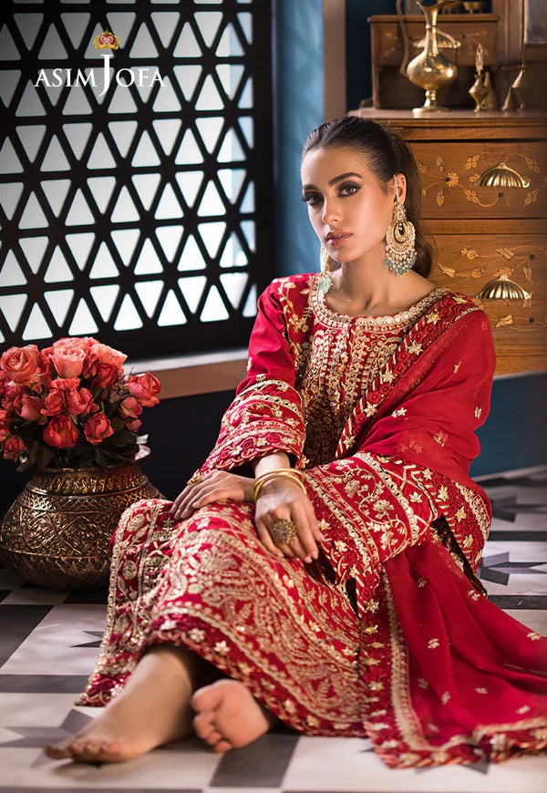 Asim Jofa | Fasana e Ishq Eid Luxury Lawn | AJFI-10 - Pakistani Clothes for women, in United Kingdom and United States