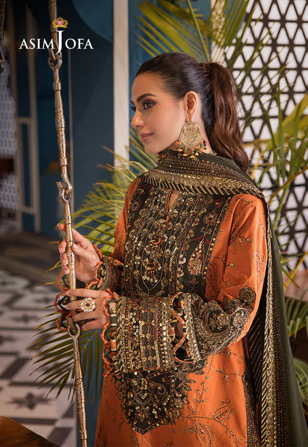 Asim Jofa | Fasana e Ishq Eid Luxury Lawn | AJFI-24 - Pakistani Clothes for women, in United Kingdom and United States