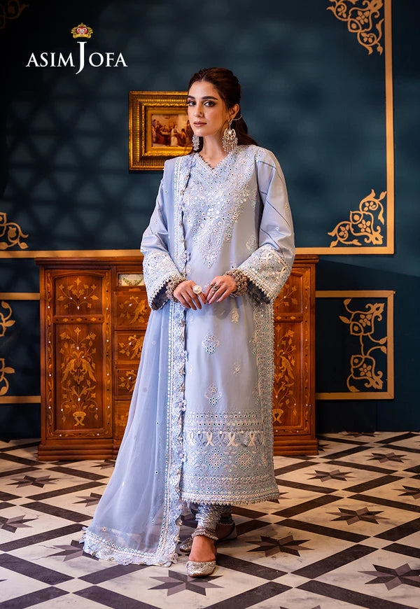 Asim Jofa | Fasana e Ishq Eid Luxury Lawn |AJFI-12 - Pakistani Clothes for women, in United Kingdom and United States