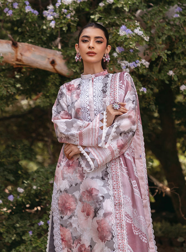 Zainab Chottani | Tahra Lawn 24 | ZINNIA - D 3A - Pakistani Clothes for women, in United Kingdom and United States