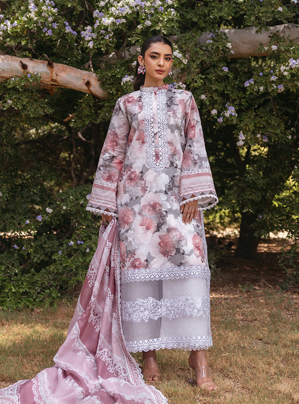 Zainab Chottani | Tahra Lawn 24 | ZINNIA - D 3A - Pakistani Clothes for women, in United Kingdom and United States