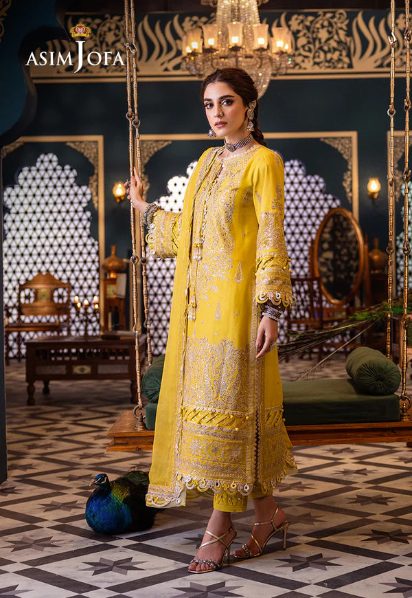 Asim Jofa | Fasana e Ishq Eid Luxury Lawn | AJFI-29 - Pakistani Clothes for women, in United Kingdom and United States