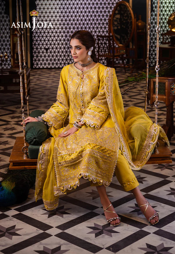 Asim Jofa | Fasana e Ishq Eid Luxury Lawn | AJFI-29 - Pakistani Clothes for women, in United Kingdom and United States