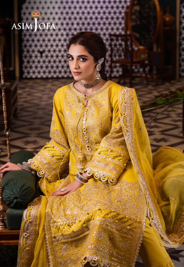 Asim Jofa | Fasana e Ishq Eid Luxury Lawn | AJFI-29 - Pakistani Clothes for women, in United Kingdom and United States