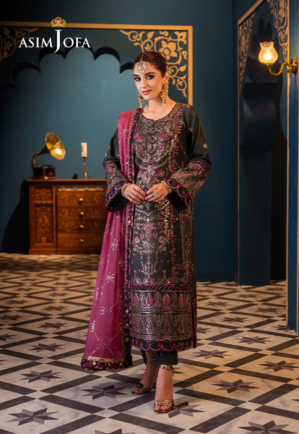 Asim Jofa | Fasana e Ishq Eid Luxury Lawn | AJFI-23 - Pakistani Clothes for women, in United Kingdom and United States