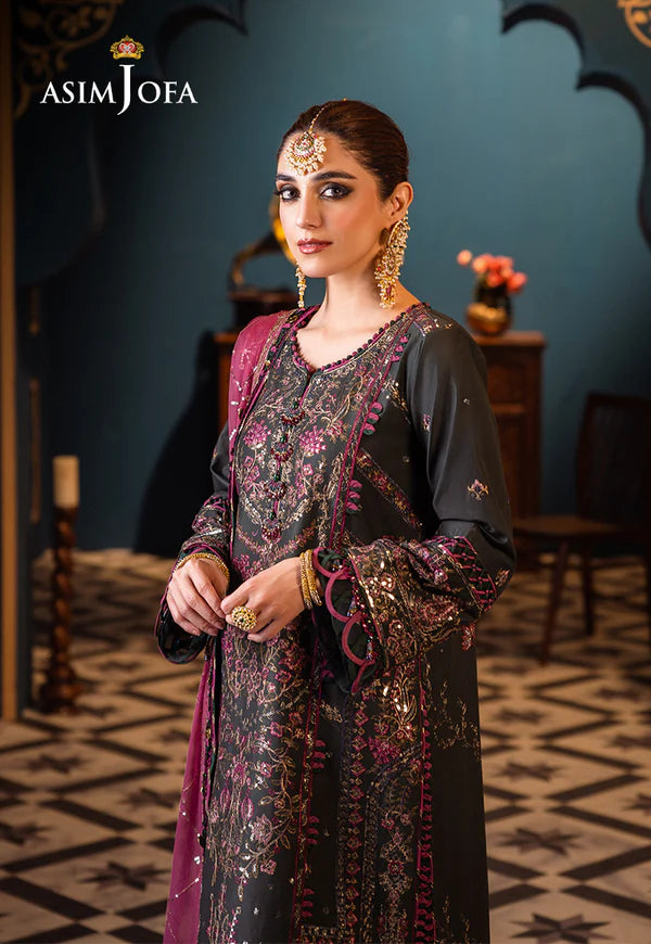 Asim Jofa | Fasana e Ishq Eid Luxury Lawn | AJFI-23 - Pakistani Clothes for women, in United Kingdom and United States