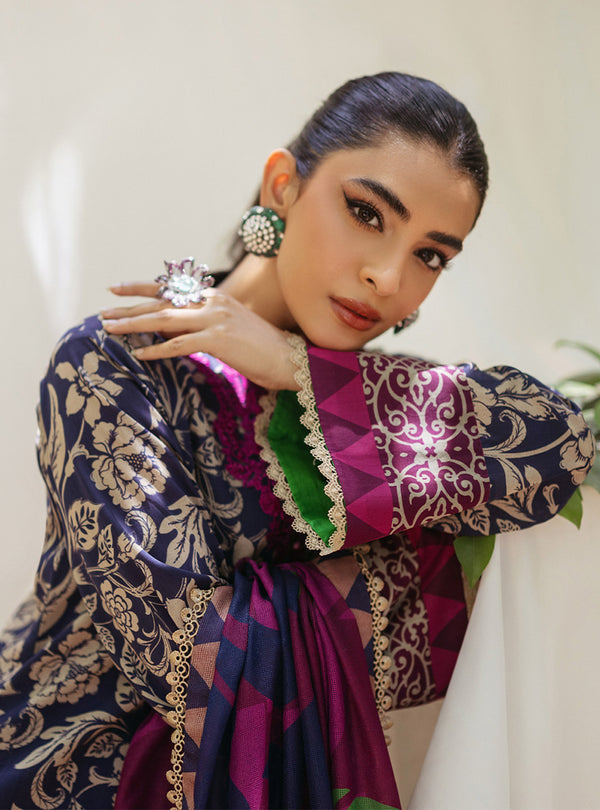 Zainab Chottani | Tahra Lawn 24 | TAMARA - D 7B - Hoorain Designer Wear - Pakistani Designer Clothes for women, in United Kingdom, United states, CA and Australia