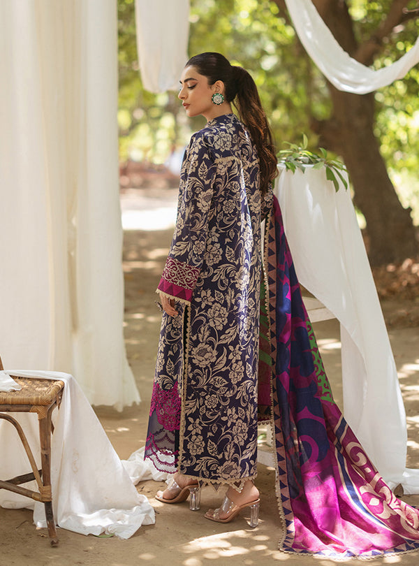 Zainab Chottani | Tahra Lawn 24 | TAMARA - D 7B - Hoorain Designer Wear - Pakistani Designer Clothes for women, in United Kingdom, United states, CA and Australia