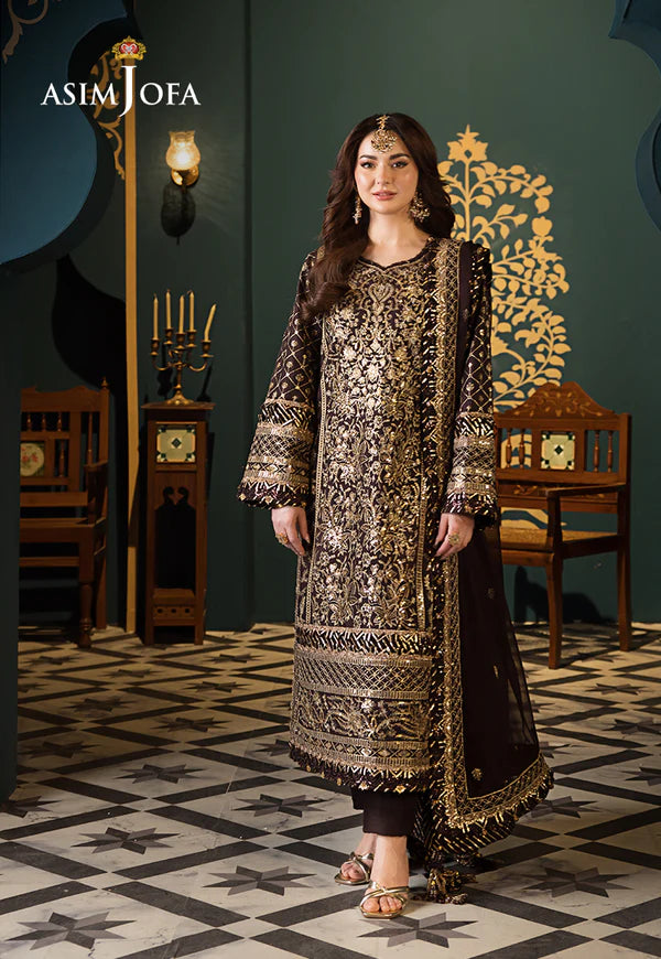 Asim Jofa | Fasana e Ishq Eid Luxury Lawn | AJFI-04 - Pakistani Clothes for women, in United Kingdom and United States