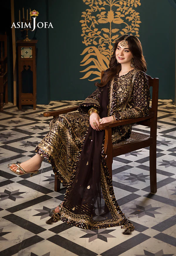 Asim Jofa | Fasana e Ishq Eid Luxury Lawn | AJFI-04 - Pakistani Clothes for women, in United Kingdom and United States