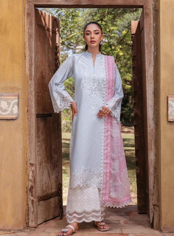 Zainab Chottani | Tahra Lawn 24 | RUHAE - D 9B - Hoorain Designer Wear - Pakistani Designer Clothes for women, in United Kingdom, United states, CA and Australia