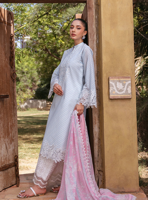 Zainab Chottani | Tahra Lawn 24 | RUHAE - D 9B - Hoorain Designer Wear - Pakistani Designer Clothes for women, in United Kingdom, United states, CA and Australia