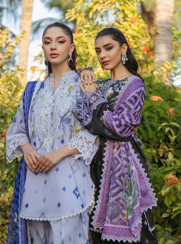 Zainab Chottani | Tahra Lawn 24 | RAHA - D 6A - Hoorain Designer Wear - Pakistani Designer Clothes for women, in United Kingdom, United states, CA and Australia