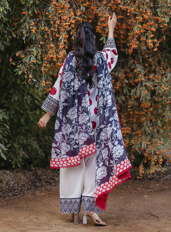Zainab Chottani | Tahra Lawn 24 | FREYA - D 10A - Hoorain Designer Wear - Pakistani Designer Clothes for women, in United Kingdom, United states, CA and Australia