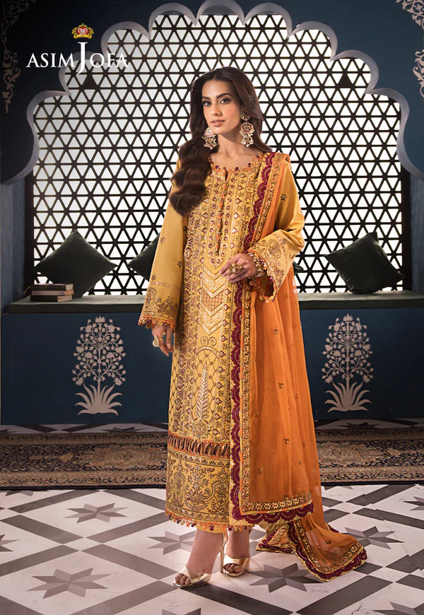 Asim Jofa | Fasana e Ishq Eid Luxury Lawn | AJFI-19 - Pakistani Clothes for women, in United Kingdom and United States