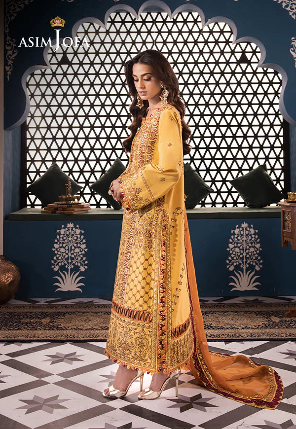 Asim Jofa | Fasana e Ishq Eid Luxury Lawn | AJFI-19 - Pakistani Clothes for women, in United Kingdom and United States