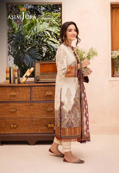 Asim Jofa | Prints Essentials | AJUB-11 - Pakistani Clothes for women, in United Kingdom and United States