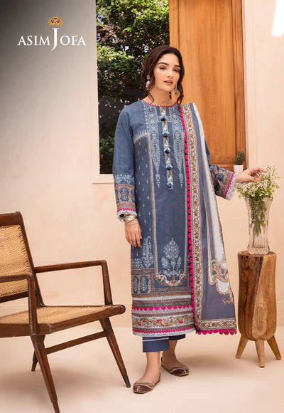 Asim Jofa | Prints Essentials | AJUB-14 - Pakistani Clothes for women, in United Kingdom and United States